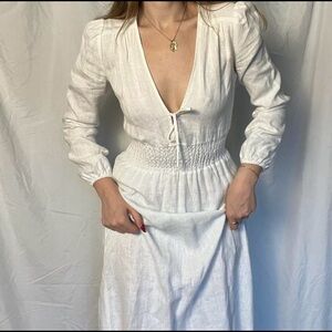 NWOT Reformation linen dress